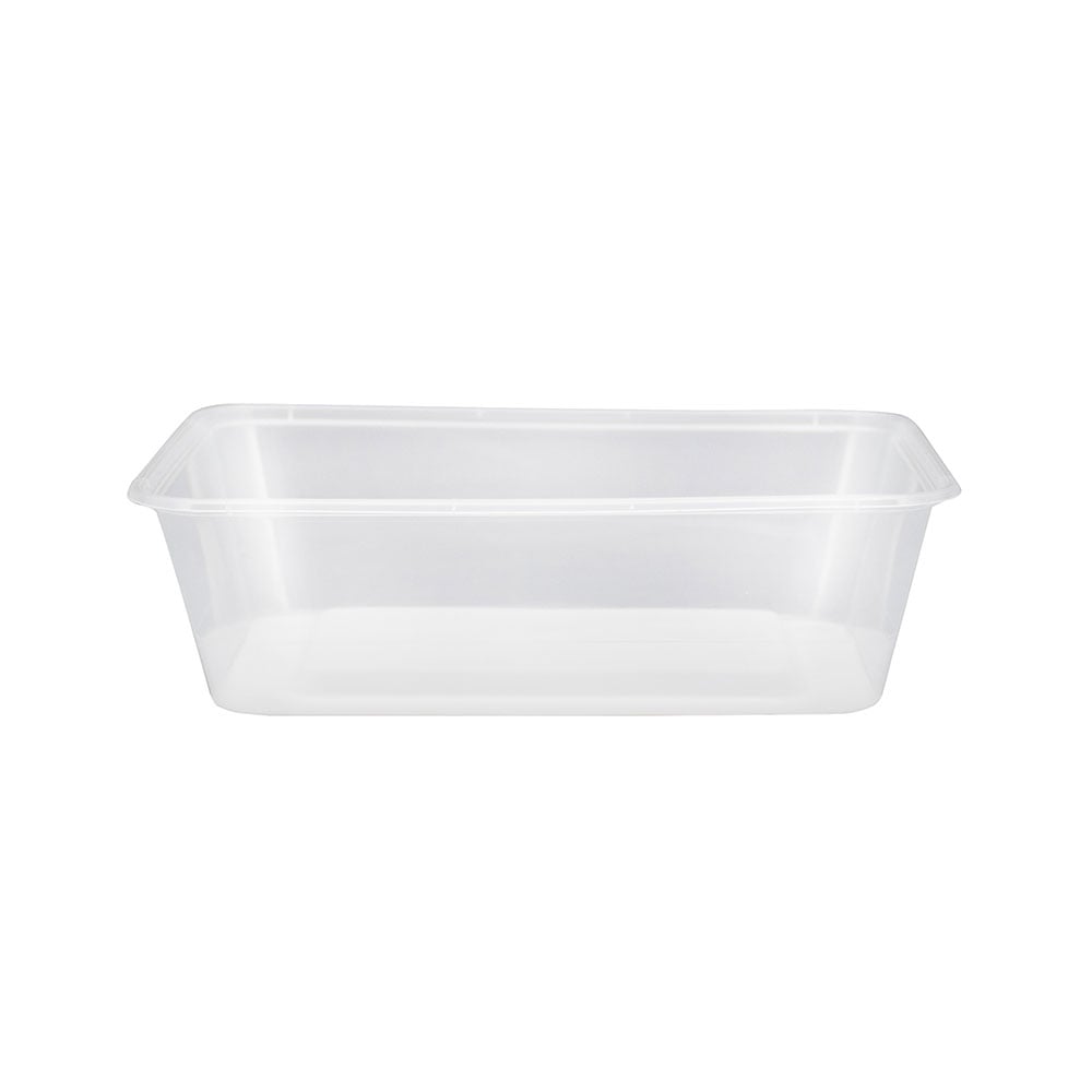Rectangular 650ml Plastic Food Containers | QIS Packaging