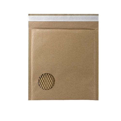 Honeycomb Paper Padded Mail Bags Size 2 235x280mm (Qty:100)