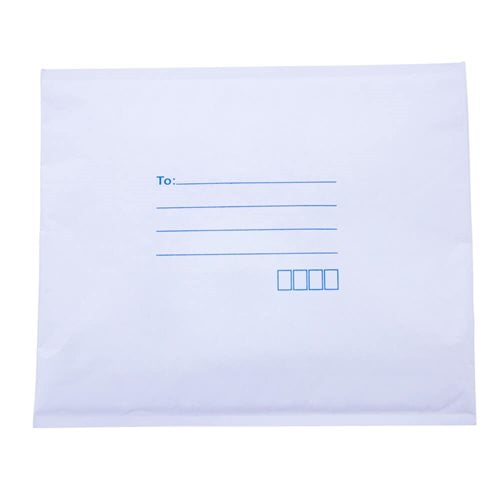 White Paper Mailer Bags Bubblewrap Interior 317x381mm (Qty:100)