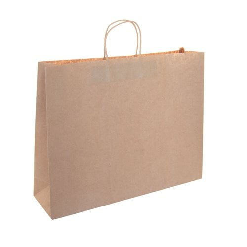 Boutique Brown Paper Carry Bags 440x350mm (Qty:25)