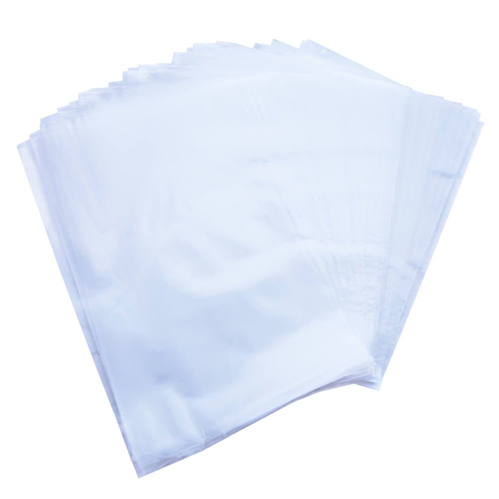 Clear Polyethylene Bags 150x230mm 35µm — Food Grade Material | QIS ...