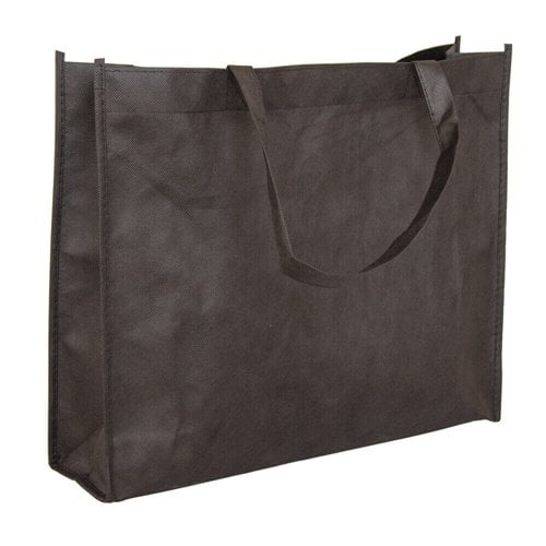 Black Reusable NWPP Carry Bags 350x420mm (Qty:50)