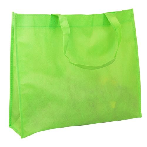 Lime Green Reusable NWPP Carry Bags 350x420mm (Qty:50)