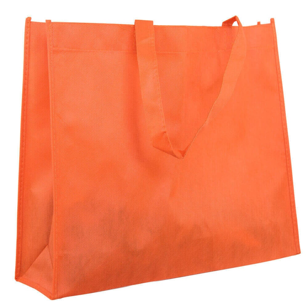 Orange Non Woven Polypropylene Fabric Bag QIS Packaging