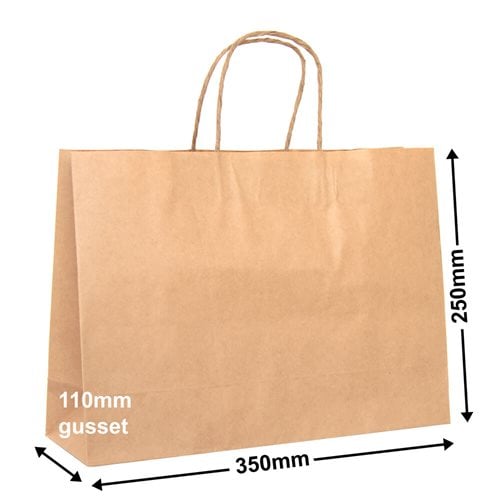 Gusseted paper on sale bags wholesale