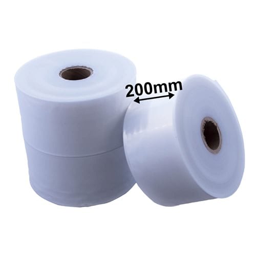 200mm Wide Tube - 150µm (15Kg Roll) - dimensions