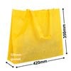 Yellow Reusable NWPP Carry Bags 350x420mm (Qty:50)