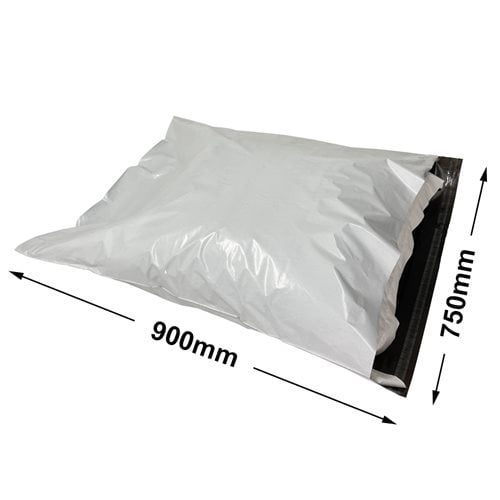 100 Recycled Courier Bags 750mm x 900mm QIS Packaging