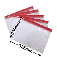 Transparent Zipper LDPE Zip Lock Bags, Thickness: 30 - 60 Micron