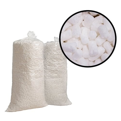 TOTALPACK® 20 Cubic Feet White Loose Fill Packing Peanuts - Loose