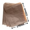 Flat Brown Paper Bags Size 8 270x335mm (Qty:500)