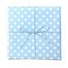 White Dots on Blue Wrapping Paper Roll (Length: 50M)