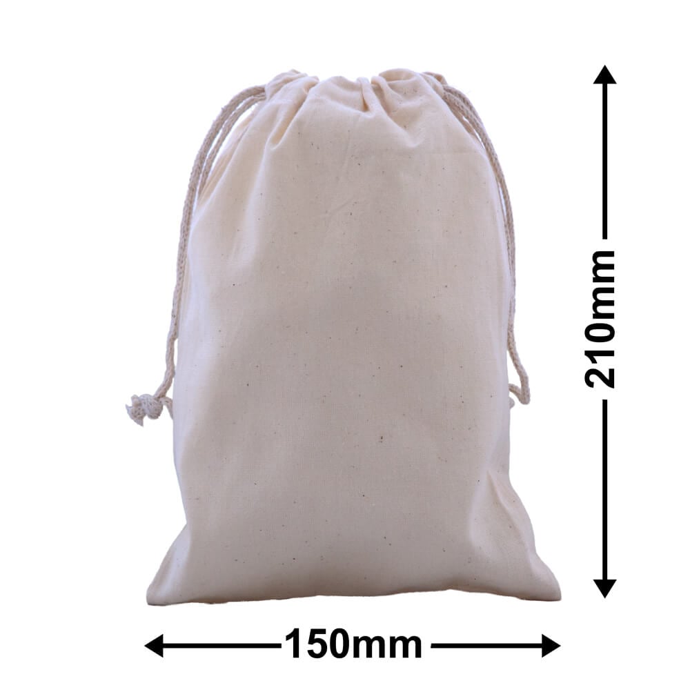 Calico Bags - Great range online now! | QIS Packaging